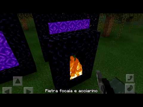 EttoCraft ⛏️ Corso Minecraft Costruire portali mostri scudo spada e arco contro Drago End