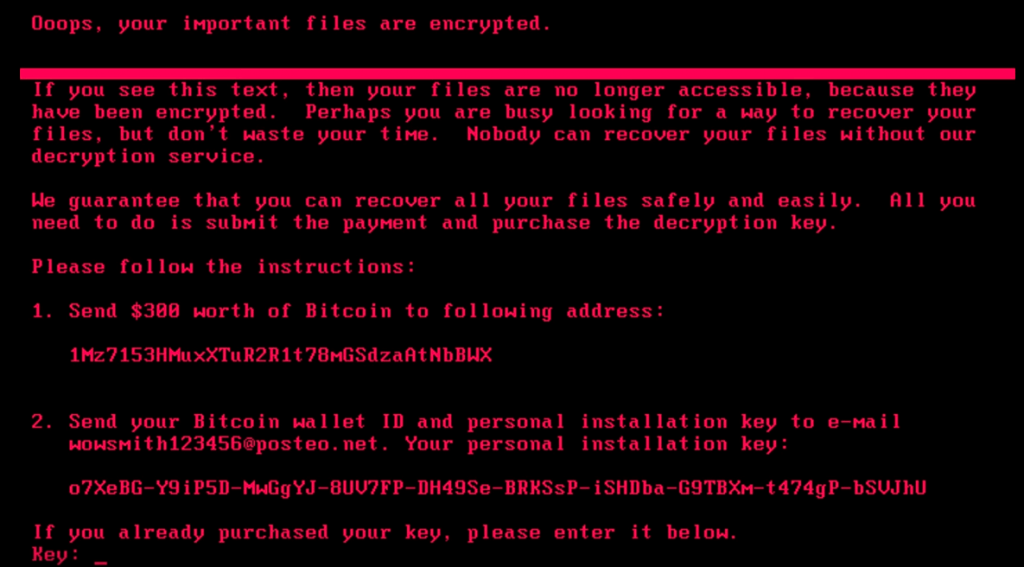 Ransomware-Petya-schermata-file-cripatatti-richiesta-bitcoin