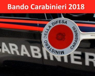 Concorso Carabinieri 2018 L’Arma dei Carabinieri assume 2000 Allievi Carabinieri Certificazione Informatica ECDL incrementa punteggio Simulatore per prepararsi