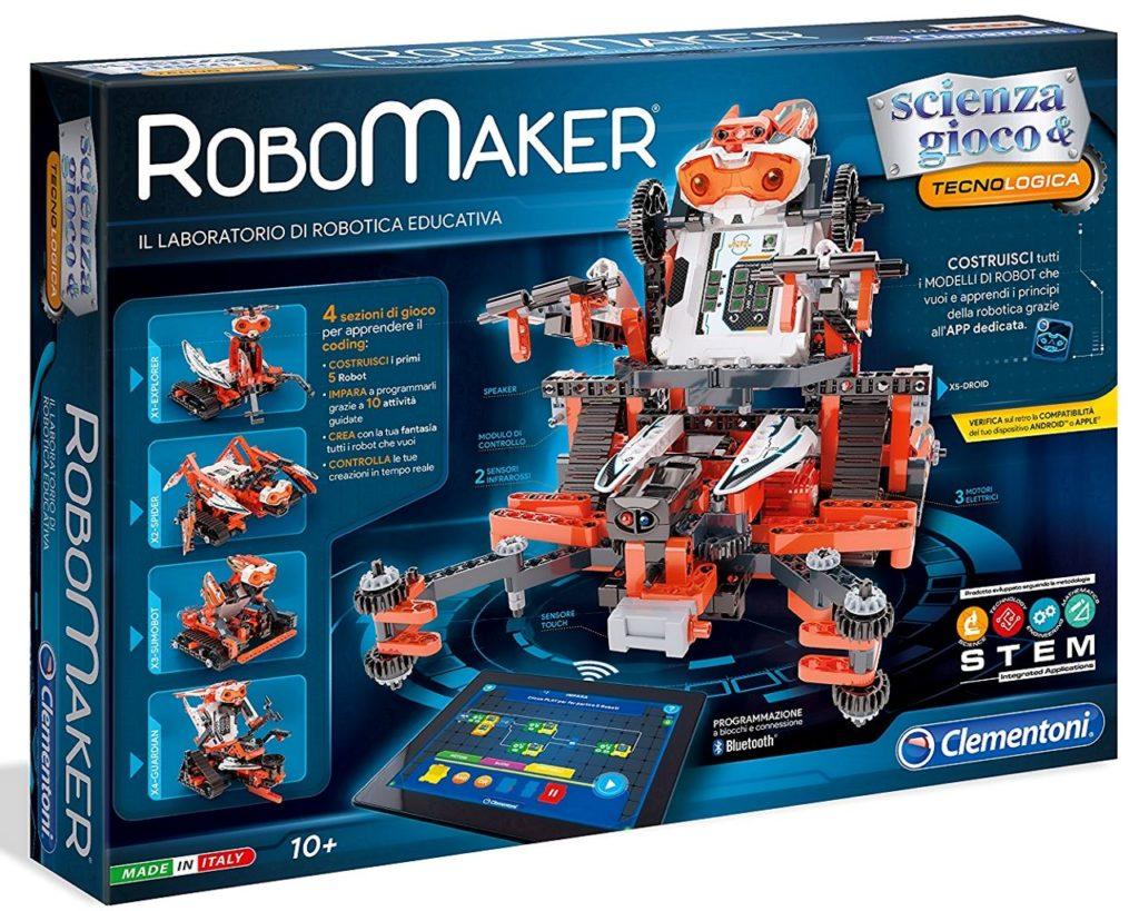RoboMaker Clementoni il regalo perfetto per la Robotica Educativa e Coding 