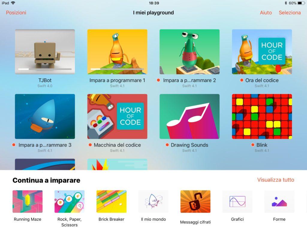 Swift Playgrounds iPad iOS 11