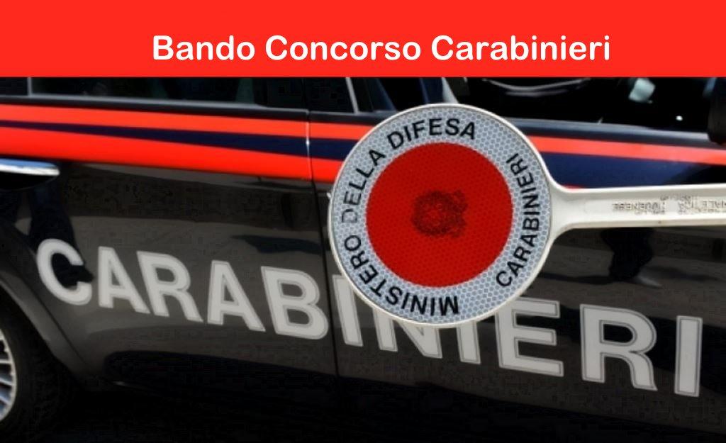 Concorso Carabinieri 2019 Allievi Marescialli