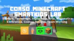 Imparare giocando con Minecraft STEM Scienze Tecnologia Matematica Coding Corsi per bambini 8+