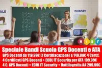 Speciale Bandi Scuola Promo GPS Docenti e Personale ATA