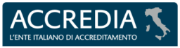 Logo Bollino Accredia Ente Italiano di Accreditamento