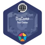 Informaweb Test Center DigComp Logo Badge